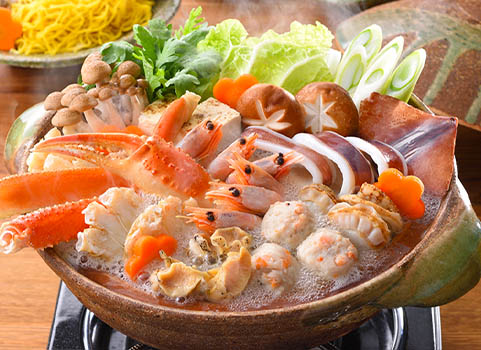 海鮮しお鍋【3~4人前】(具材7種・たれ付)