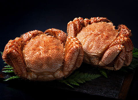浜ゆで毛がに 650g×2尾（毛がに：北海道宗谷産・ボイル冷凍）