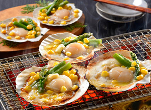ほたてバター焼きセット 7個入（ほたて：北海道産）