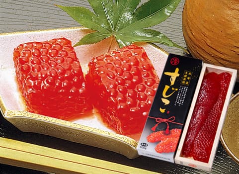【入荷未定】　秋鮭塩筋子「大樹漁協 製造」500g（鮭卵：北海道産）