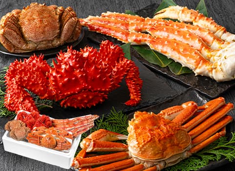 豪華4大がにセット 4.4kg（たらばがに、ずわいがに、毛がに、花咲がに）