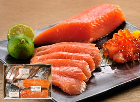 サクラマス「船上活〆」食べづくしセット 半身800g（サクラマス：北海道 日高産）
