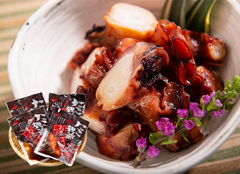 【入荷未定】たこのやわらか煮（足）300g×4袋