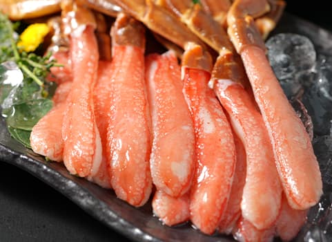 ずわいがに“むき身” 500g／12本入×2袋（生食可・大サイズ）